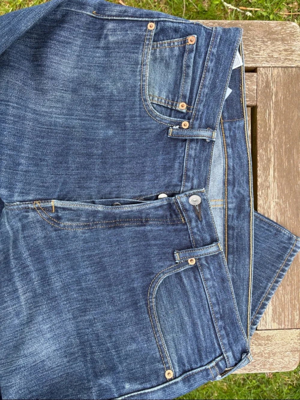 Levi's Men's Dark Blue Straight Jeans